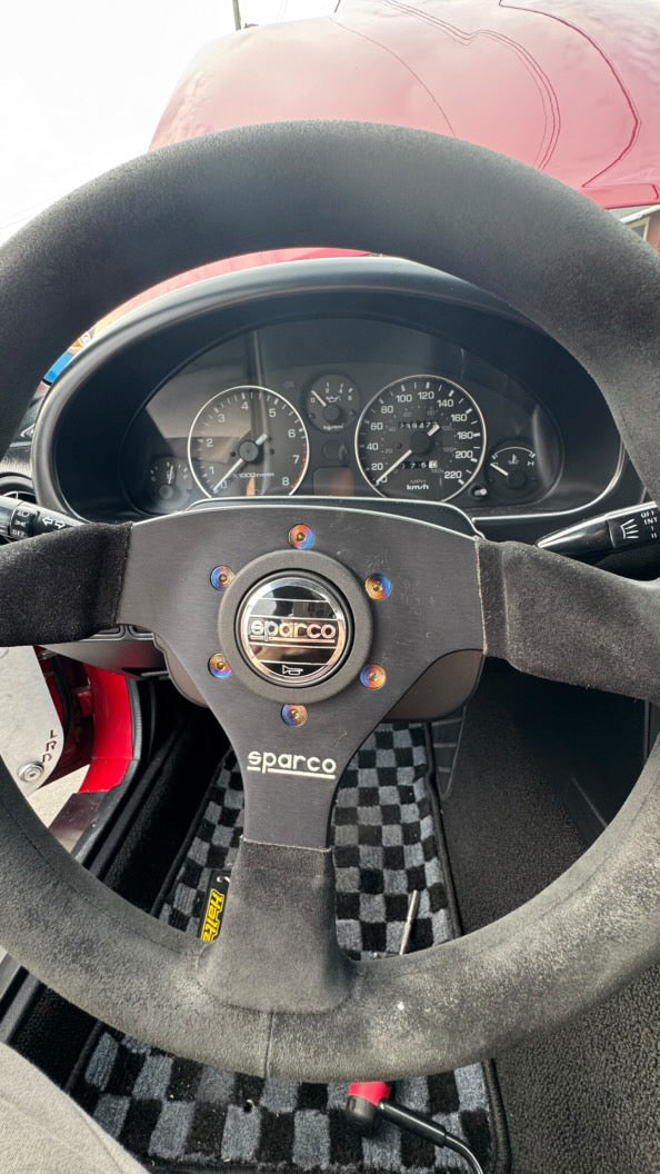 JDC Titanium Steering Wheel Bolts - Graveyard Performance