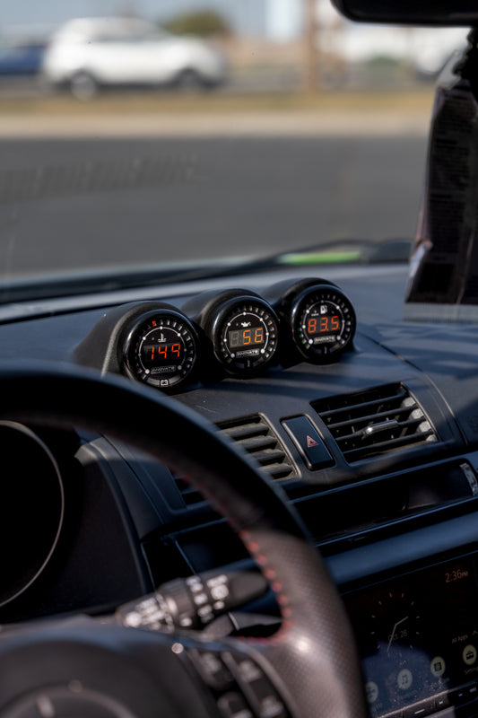 Gravedigger 2007-09 Mazdaspeed 3 Triple Gauge Pod Kit
