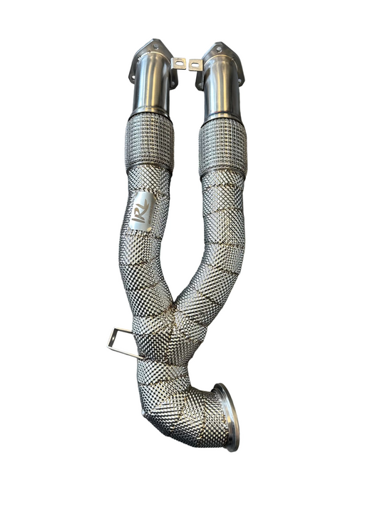 IRL TTRS RS3 Downpipe