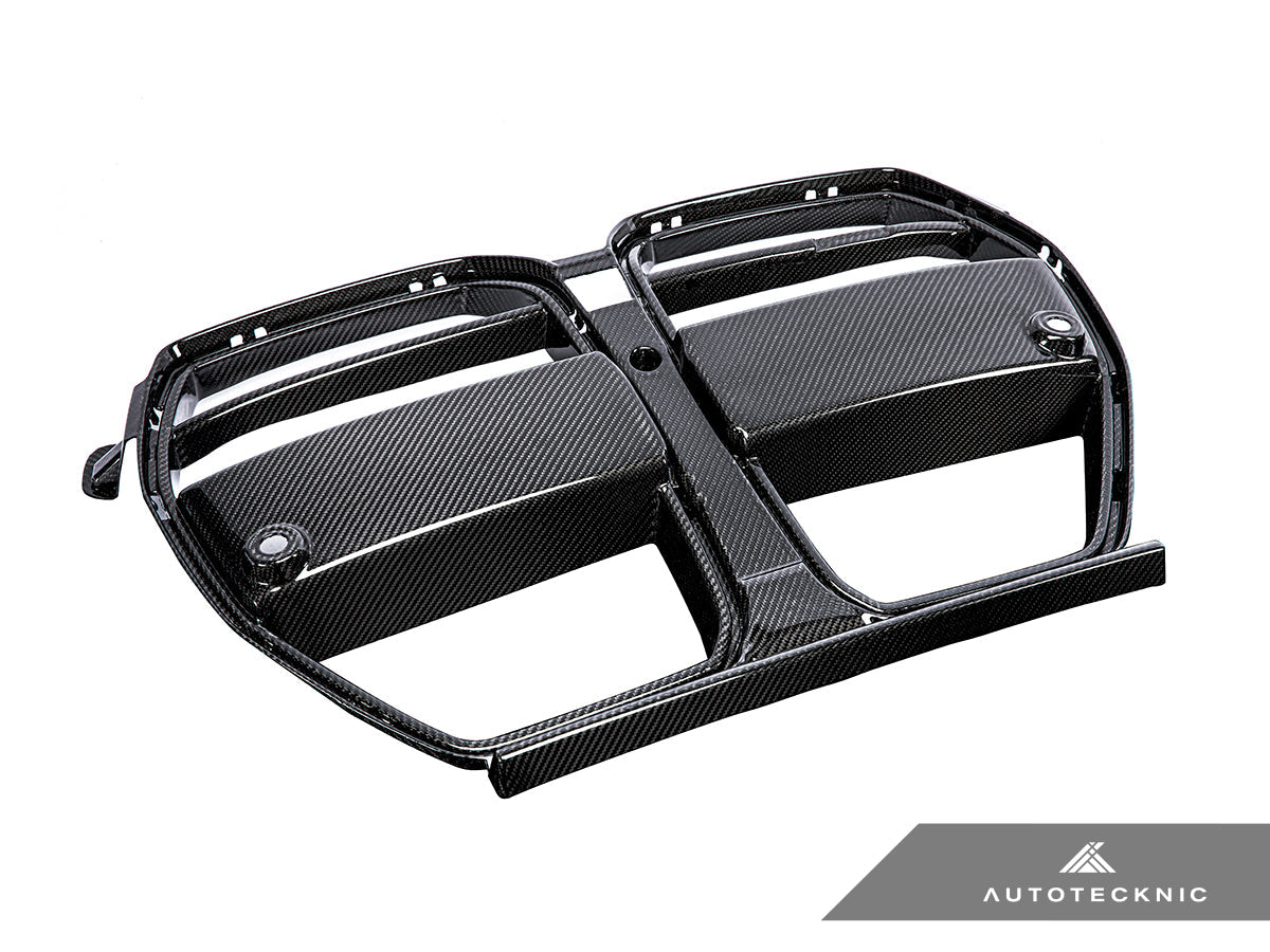AutoTecknic Dry Carbon Motorsport V2 Front Grille - G80 M3 | G82/ G83 M4 - Graveyard Performance