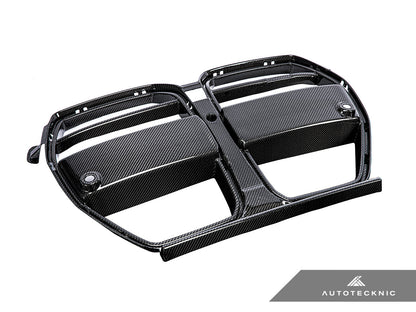 AutoTecknic Dry Carbon Motorsport V2 Front Grille - G80 M3 | G82/ G83 M4 - Graveyard Performance
