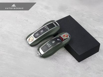 AutoTecknic Leather Key Remote Trim - Porsche - Graveyard Performance