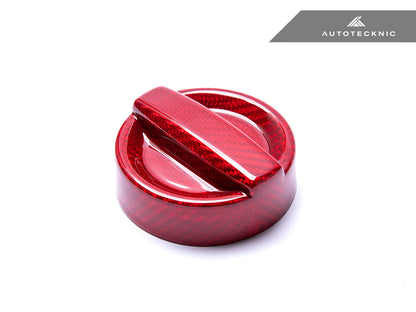 AutoTecknic Dry Carbon Competition Oil Cap Cover - G14/ G15/ G16 8-Series - Graveyard Performance