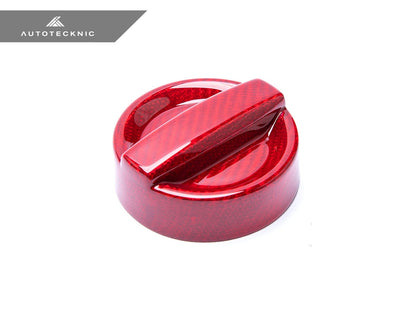 AutoTecknic Dry Carbon Competition Oil Cap Cover - E90/ E92/ E93 3-Series - Graveyard Performance