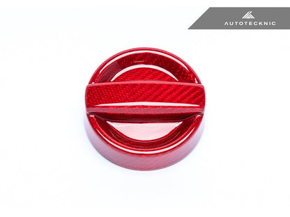 AutoTecknic Dry Carbon Competition Oil Cap Cover - F20/ F21 1-Series - Graveyard Performance