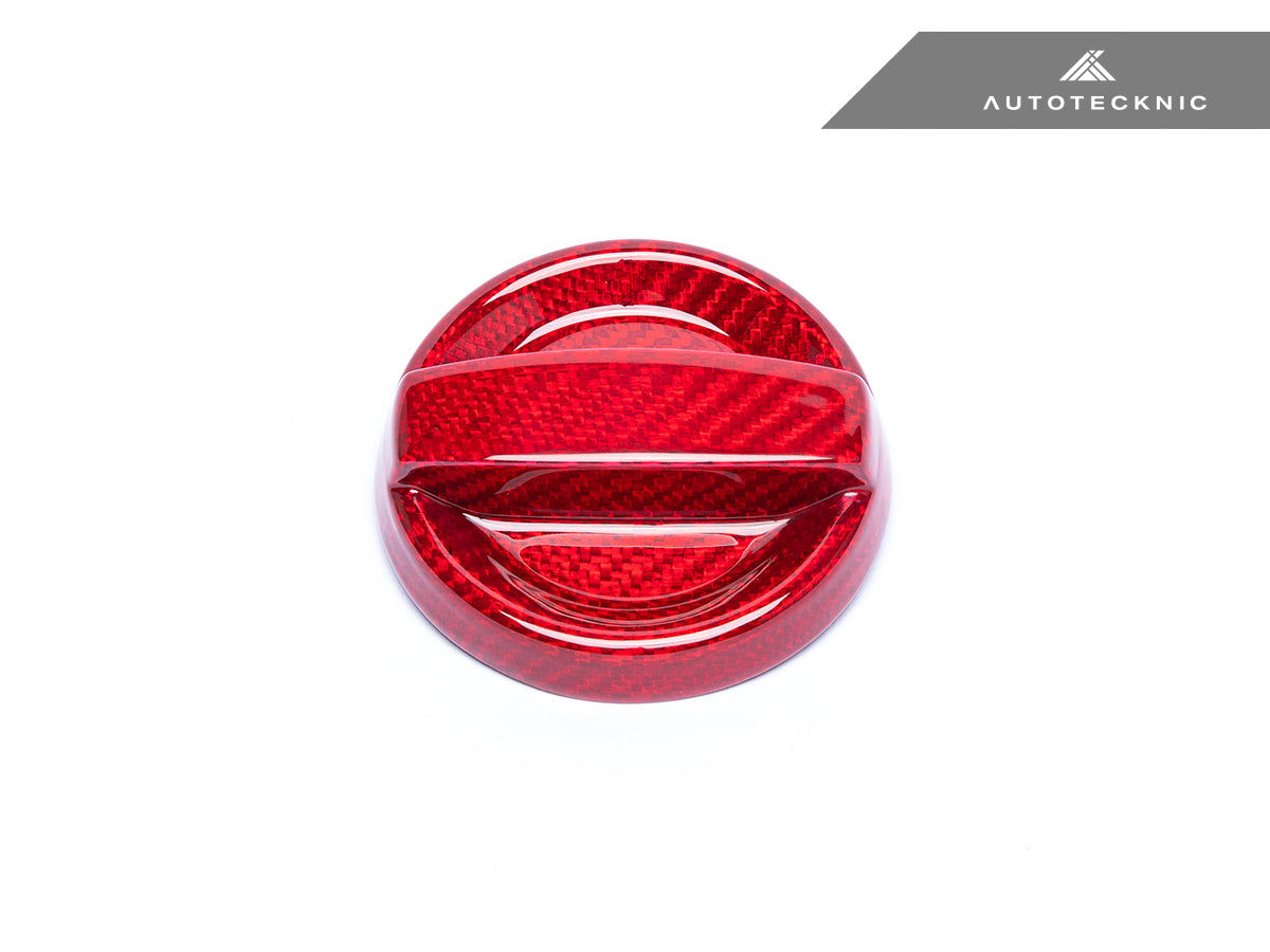 AutoTecknic Dry Carbon Competition Oil Cap Cover - F25 X3 | F26 X4 - Graveyard Performance