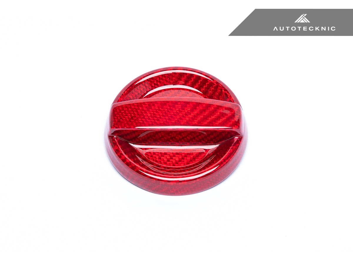 AutoTecknic Dry Carbon Competition Oil Cap Cover - E60 5-Series - Graveyard Performance