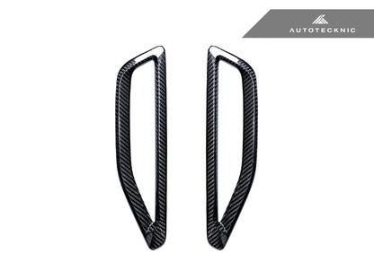 AutoTecknic Dry Carbon Fiber Fender Trim - G05 X5 - Graveyard Performance