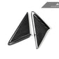 AutoTecknic Dry Carbon Side Mirror Wind Deflector Set - Porsche 991 | 981 | 718