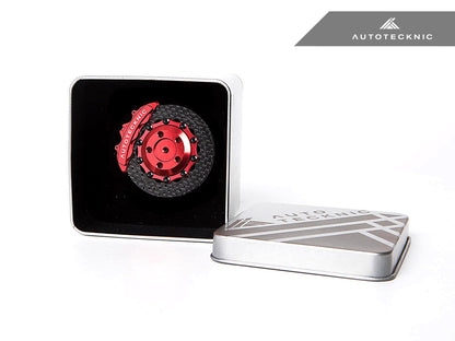 AutoTecknic Novelty Carbon Brake Rotor Air Freshener - Graveyard Performance