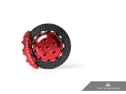 AutoTecknic Novelty Carbon Brake Rotor Air Freshener - Graveyard Performance