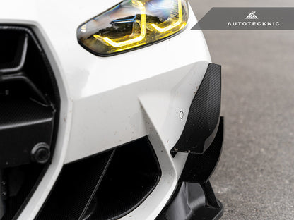 AutoTecknic Dry Carbon GT4 Canard Set - G80 M3 | G82 M4 - Graveyard Performance