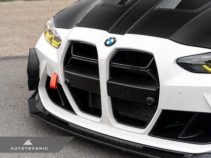 AutoTecknic Dry Carbon GT4 Canard Set - G80 M3 | G82 M4 - Graveyard Performance