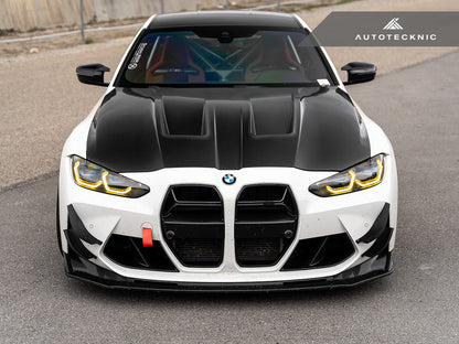 AutoTecknic Dry Carbon GT4 Canard Set - G80 M3 | G82 M4 - Graveyard Performance