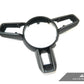 AutoTecknic Carbon Fiber Steering Wheel Trim - Porsche 992 Models