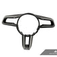 AutoTecknic Carbon Fiber Steering Wheel Trim - Porsche 992 Models