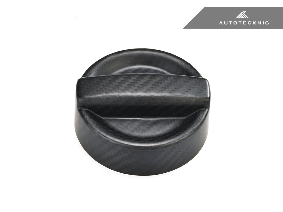 AutoTecknic Dry Carbon Competition Oil Cap Cover - E60 5-Series - Graveyard Performance