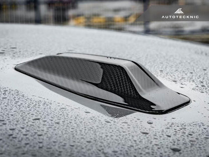 AutoTecknic Dry Carbon Roof Antenna Cover - G26 4-Series Gran Coupe - Graveyard Performance