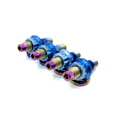 JDC Titanium Turbo to Manifold Stud Kit (Evo 4-10/Universal) - Graveyard Performance