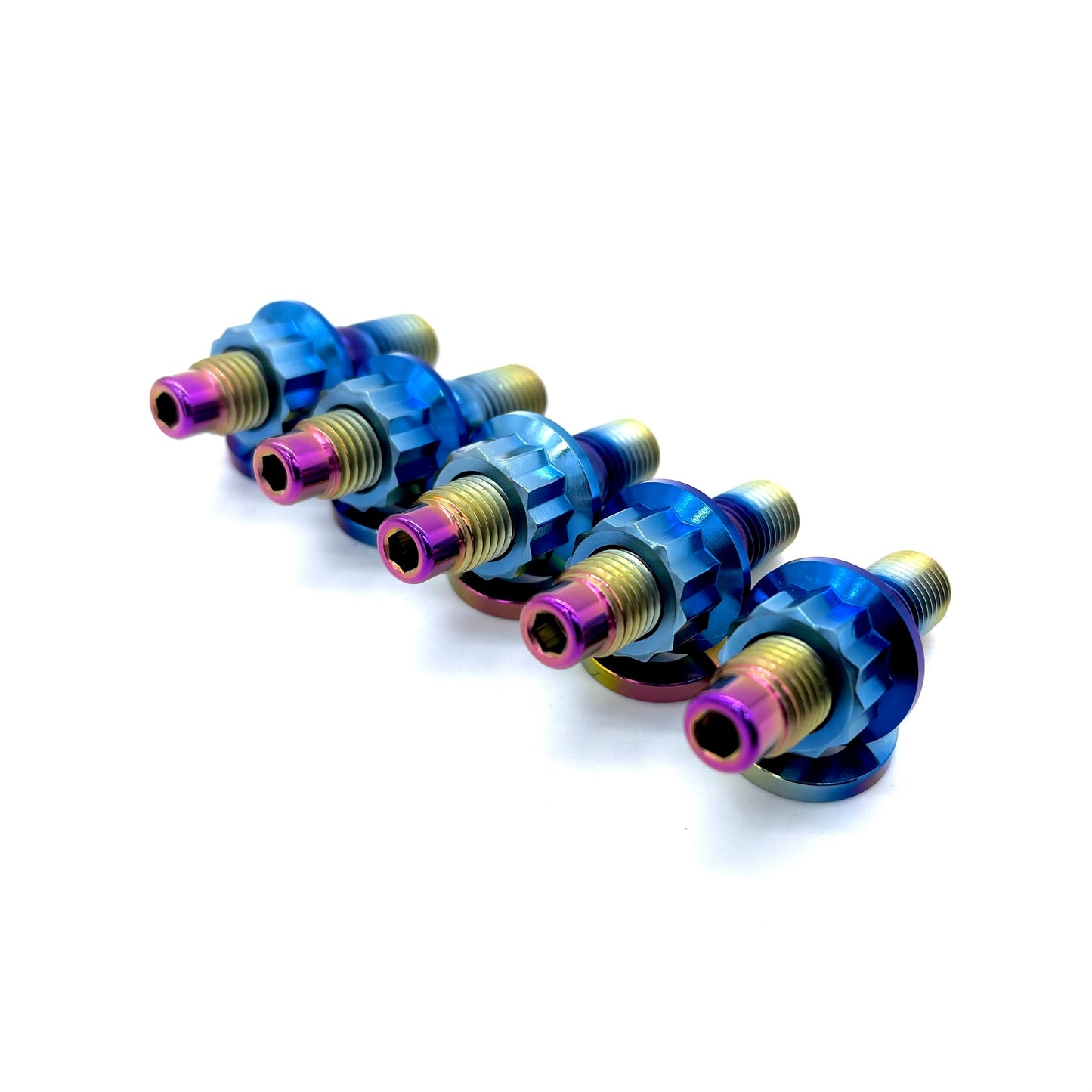 JDC Titanium O2 Housing Stud Kit (Evo 4-X) - Graveyard Performance