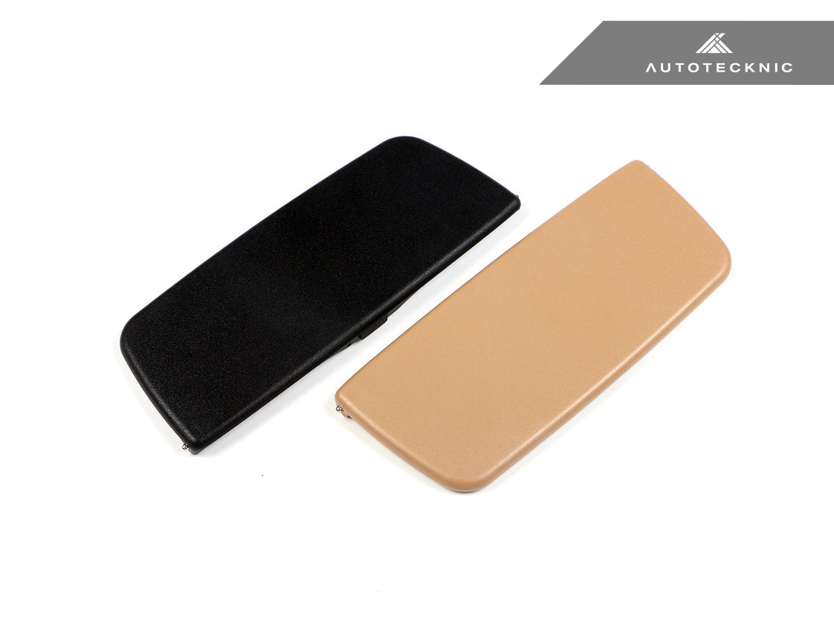 AutoTecknic Sun Visor Vanity Mirror Cover - Porsche 981/ 982/ 991/ 992 - Graveyard Performance