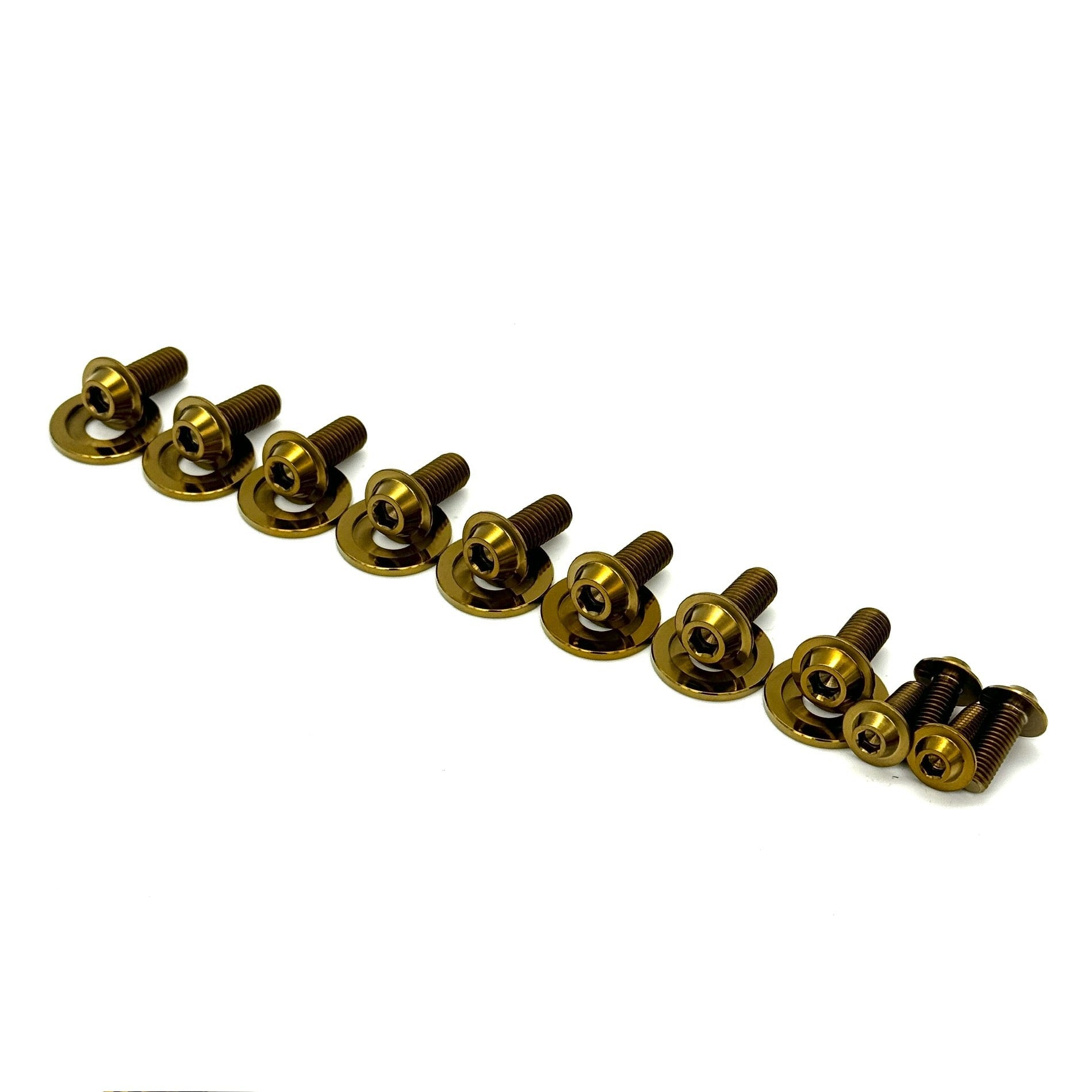 JDC Titanium Trunk Bracket Hardware Kit (Evo X) - Graveyard Performance