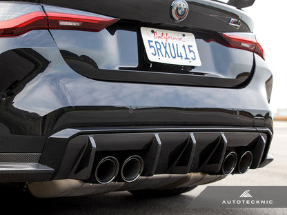 AutoTecknic Dry Carbon Performante Rear Diffuser - G80/ G81 M3 | G82/ G83 M4