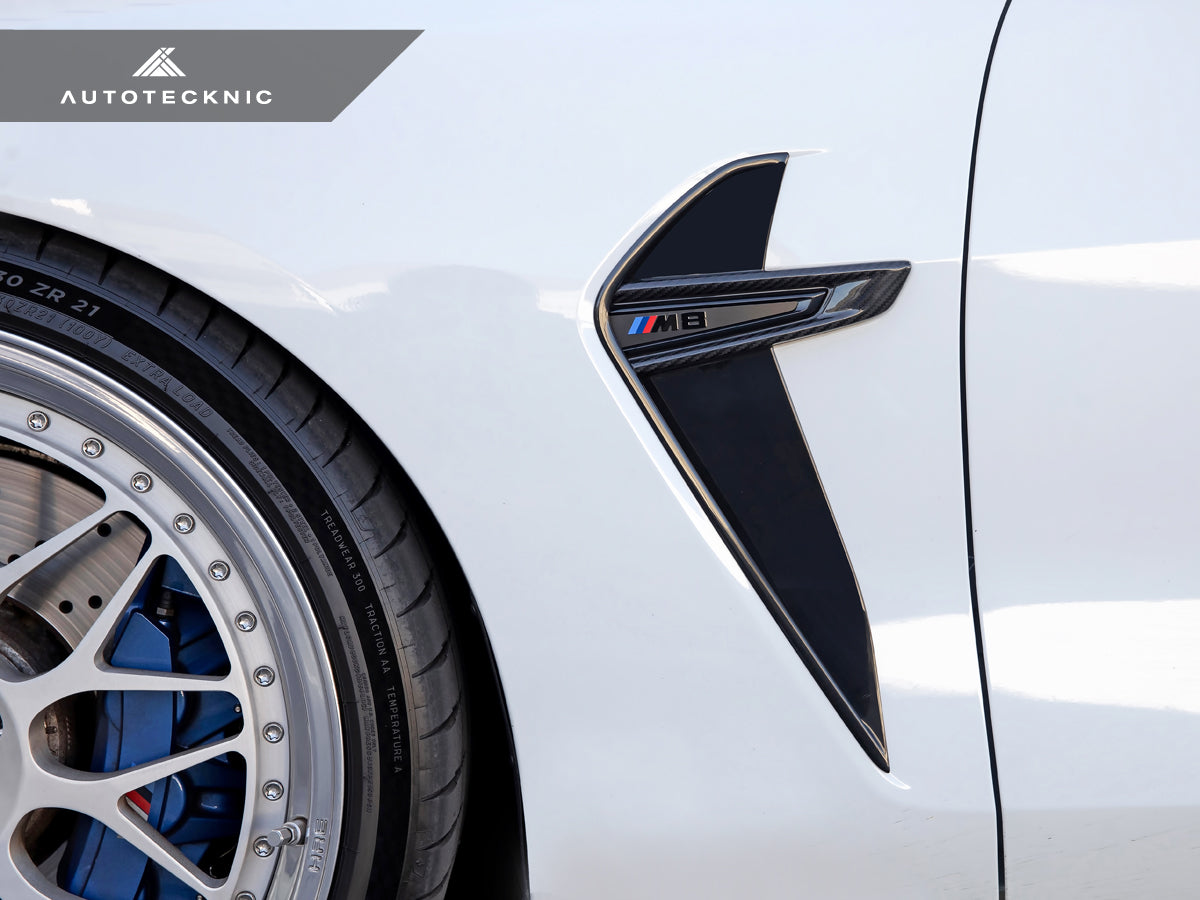 AutoTecknic Dry Carbon Fiber Fender Trim - F9X M8 - Graveyard Performance