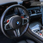 AutoTecknic Replacement Carbon Steering Wheel Top Cover - F90 M5