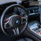AutoTecknic Replacement Carbon Steering Wheel Top Cover - F91/ F92/ F93 M8