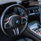 AutoTecknic Replacement Carbon Steering Wheel Top Cover - G80 M3 | G82/ G83 M4