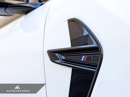 AutoTecknic Dry Carbon Fiber Fender Trim - F9X M8 - Graveyard Performance