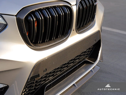 AutoTecknic Dry Carbon Fiber Bumper Trim - F97 X3M | F98 X4M Pre-LCI - Graveyard Performance