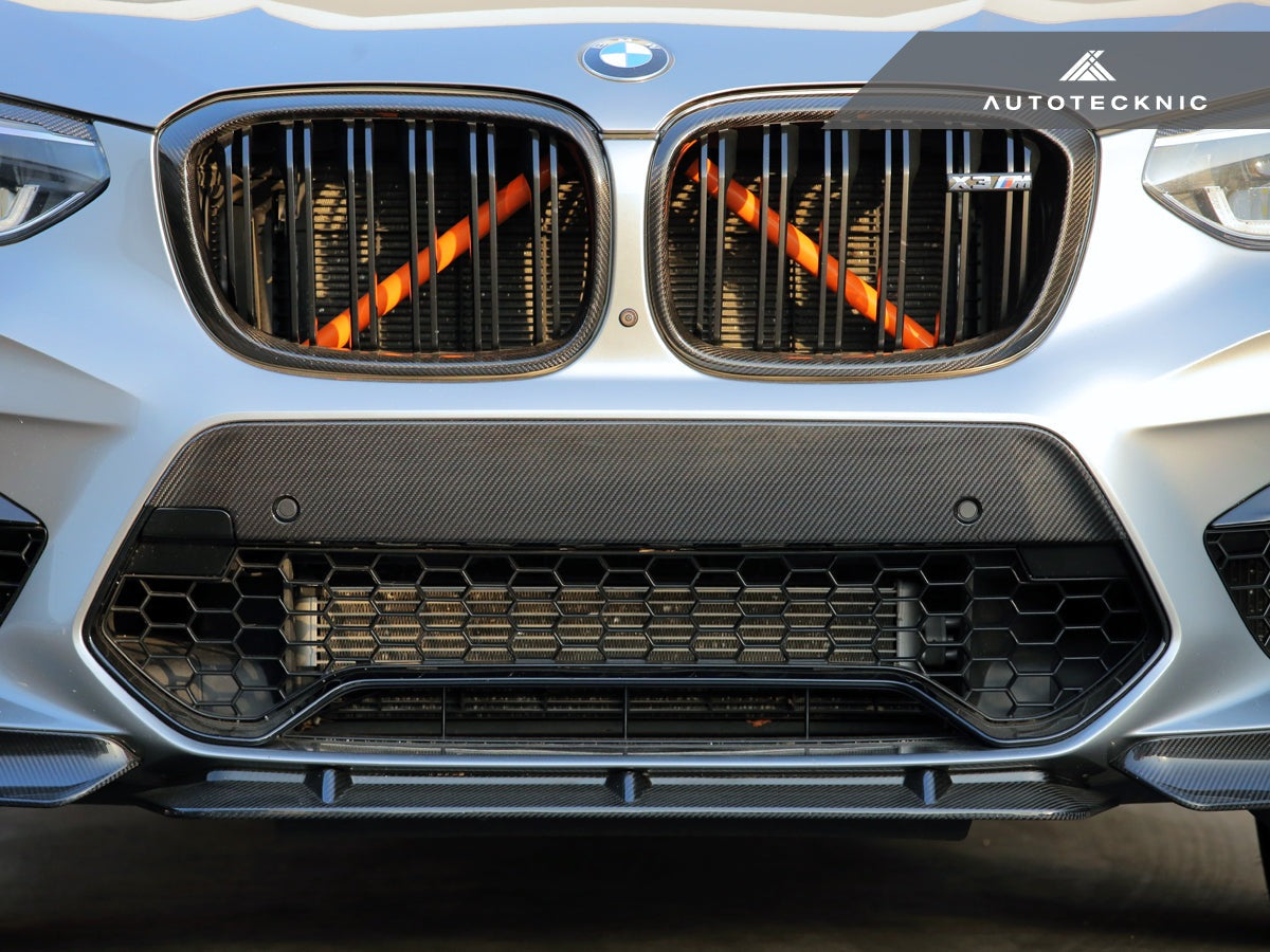 AutoTecknic Dry Carbon Fiber Bumper Trim - F97 X3M | F98 X4M Pre-LCI