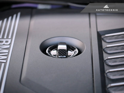 AutoTecknic Dry Carbon Competition Oil Cap Cover - G29 Z4 - Graveyard Performance