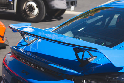 APR Performance Porsche 718 Cayman GT4 Carbon Fiber Gurney Flap 2020 - 2023