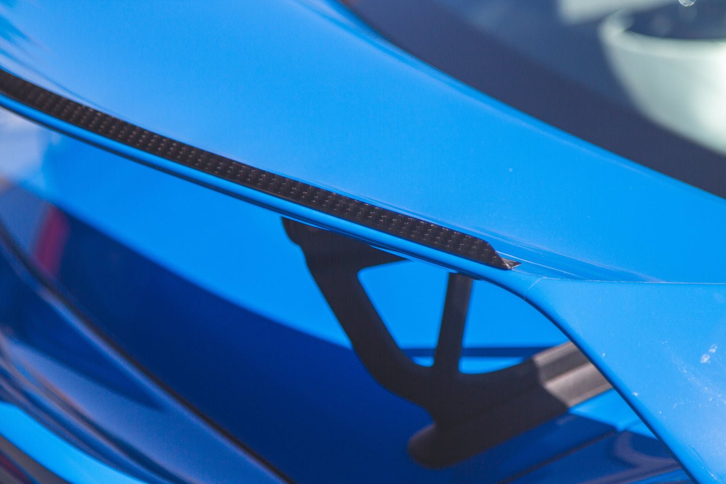 APR Performance Porsche 718 Cayman GT4 Carbon Fiber Gurney Flap 2020 - 2023