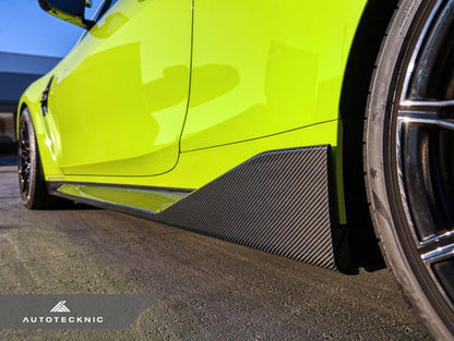 AutoTecknic Dry Carbon Performante Side Skirt - G82/ G83 M4 - Graveyard Performance