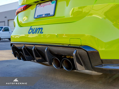 AutoTecknic Dry Carbon Performante Rear Diffuser - G80/ G81 M3 | G82/ G83 M4