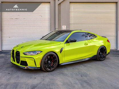 AutoTecknic Dry Carbon Fiber Performante Front Aero Lip - G80 M3 | G82/ G83 M4 - Graveyard Performance