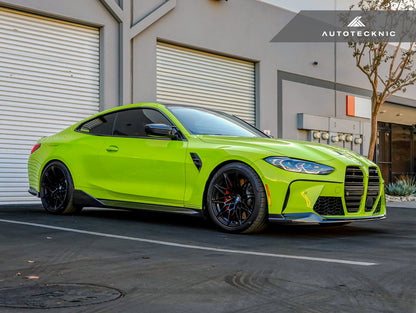 AutoTecknic Dry Carbon Fiber Performante Front Aero Lip - G80 M3 | G82/ G83 M4 - Graveyard Performance