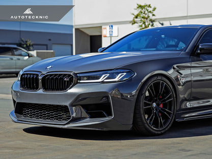 AutoTecknic Replacement Dry Carbon Grille Surround - F90 M5 LCI - Graveyard Performance