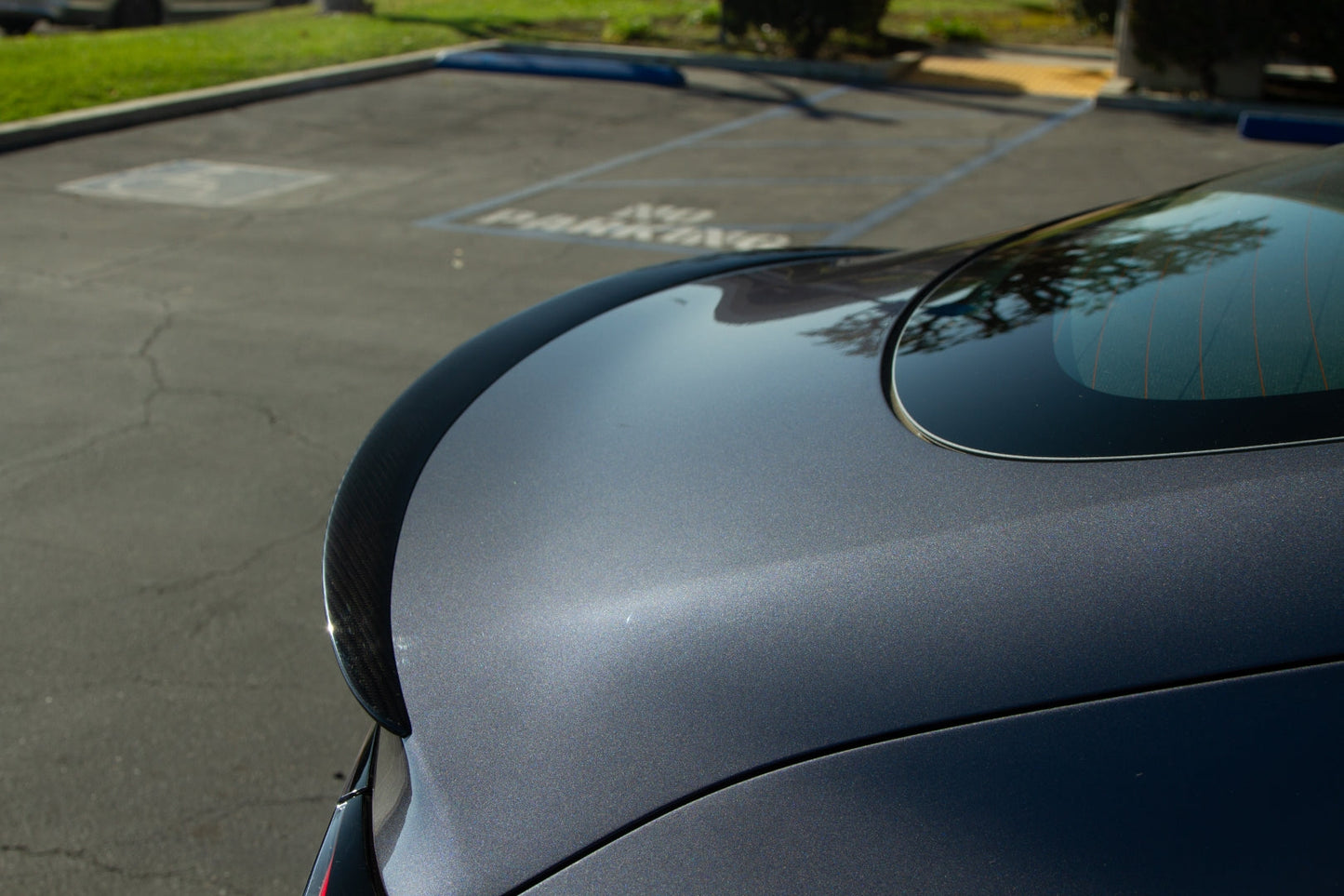 Garage Sale - Carbon Fiber Rear Deck Spoiler Tesla Model 3 2017 - 2023