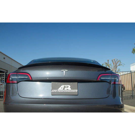 APR Performance Tesla Model 3 Carbon Fiber Rear Deck Spoiler 2017 - 2023