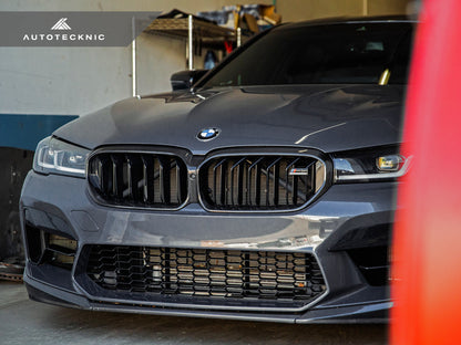 AutoTecknic Replacement Dry Carbon Grille Surround - F90 M5 LCI - Graveyard Performance
