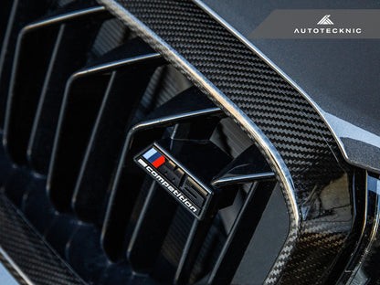 AutoTecknic Replacement Dry Carbon Grille Surround - F90 M5 LCI - Graveyard Performance