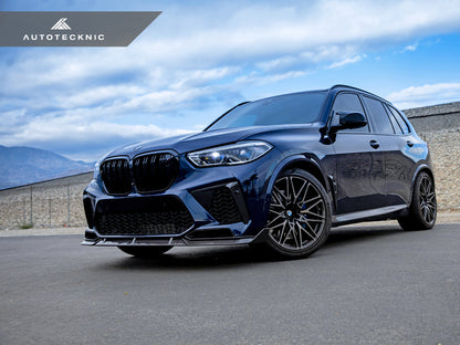 AutoTecknic Performance Dry Carbon Front Lip Set - F95 X5M