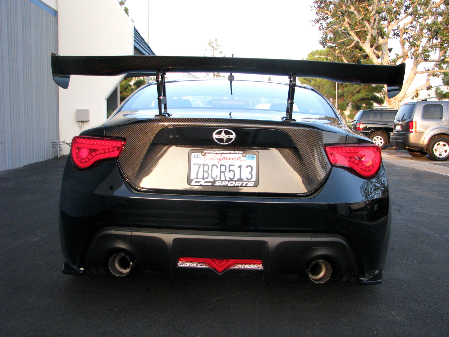GARAGE SALE - Carbon Fiber GTC-200 Adjustable Wing Scion FR-S/ Toyota GT86/ Subaru BRZ 2013-2021