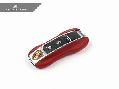AutoTecknic Leather Key Remote Trim - Porsche - Graveyard Performance
