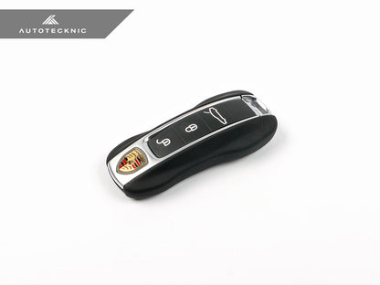 AutoTecknic Leather Key Remote Trim - Porsche - Graveyard Performance